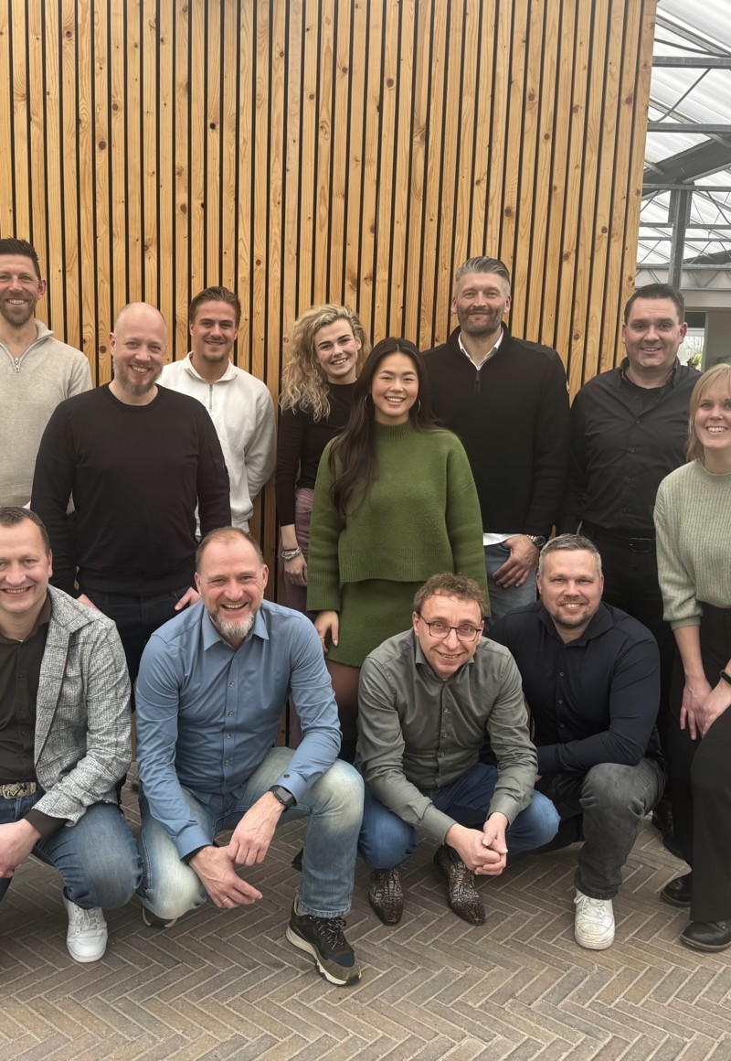 De projectpartners van AI HUB NOF na een succesvolle kick-off: Sterc Online Agency, InterFaca, Stavast Creatie en Dratec Vonkerosie.